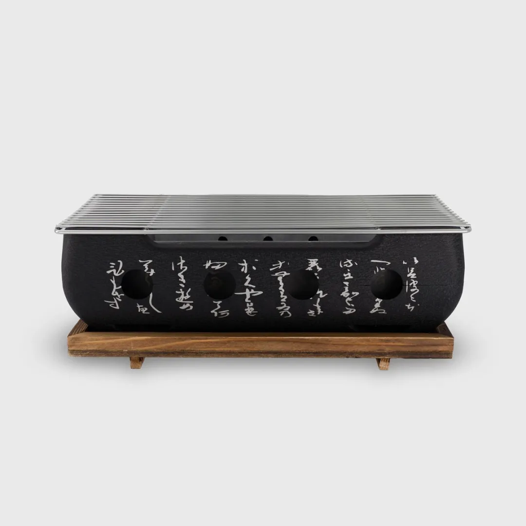 Tokyo Design Studio Konro Grill 36x18x13cm - Zwart
