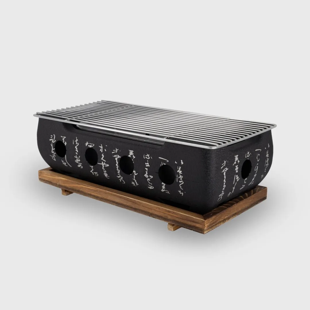 Tokyo Design Studio Konro Grill 36x18x13cm - Zwart