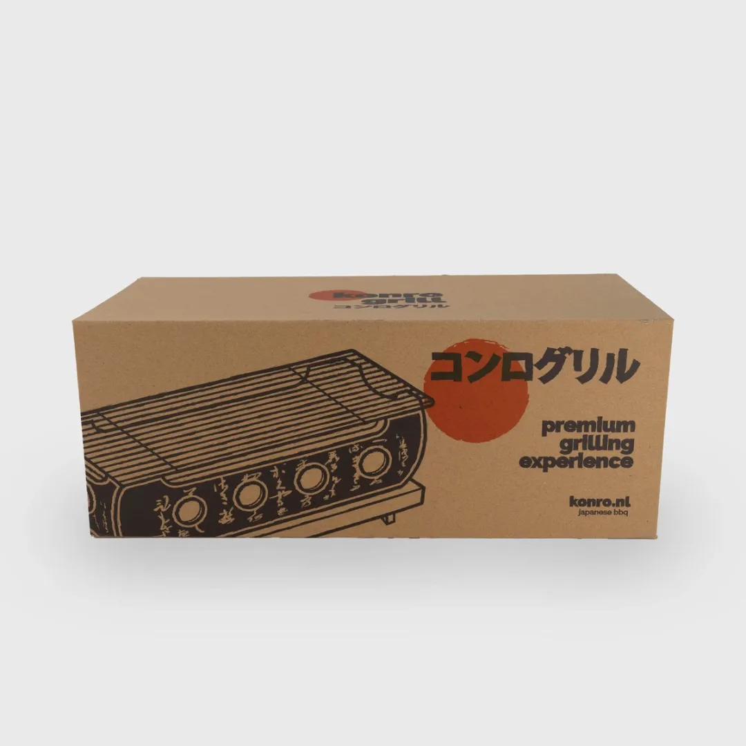 Tokyo Design Studio Konro Grill 36x18x13cm - Zwart
