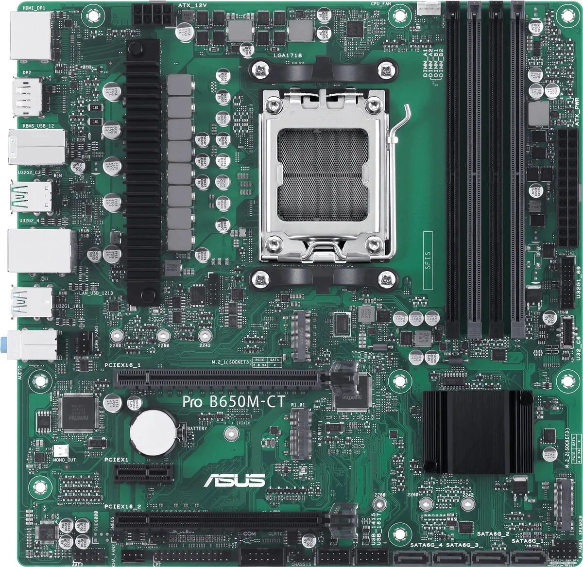 ASUS PRO B650M-CT-CSM AM5 Micro-ATX Moederbord