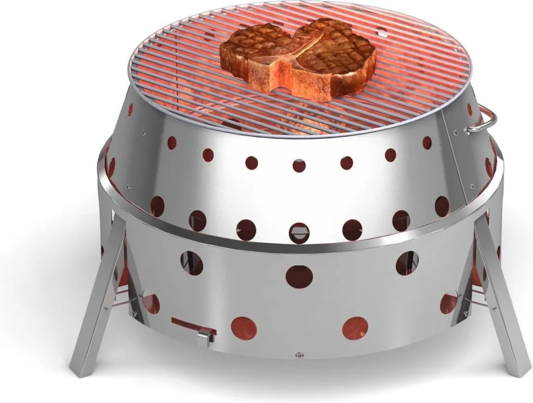 Petromax Atago Grillrooster - 1 Branders - Zwart