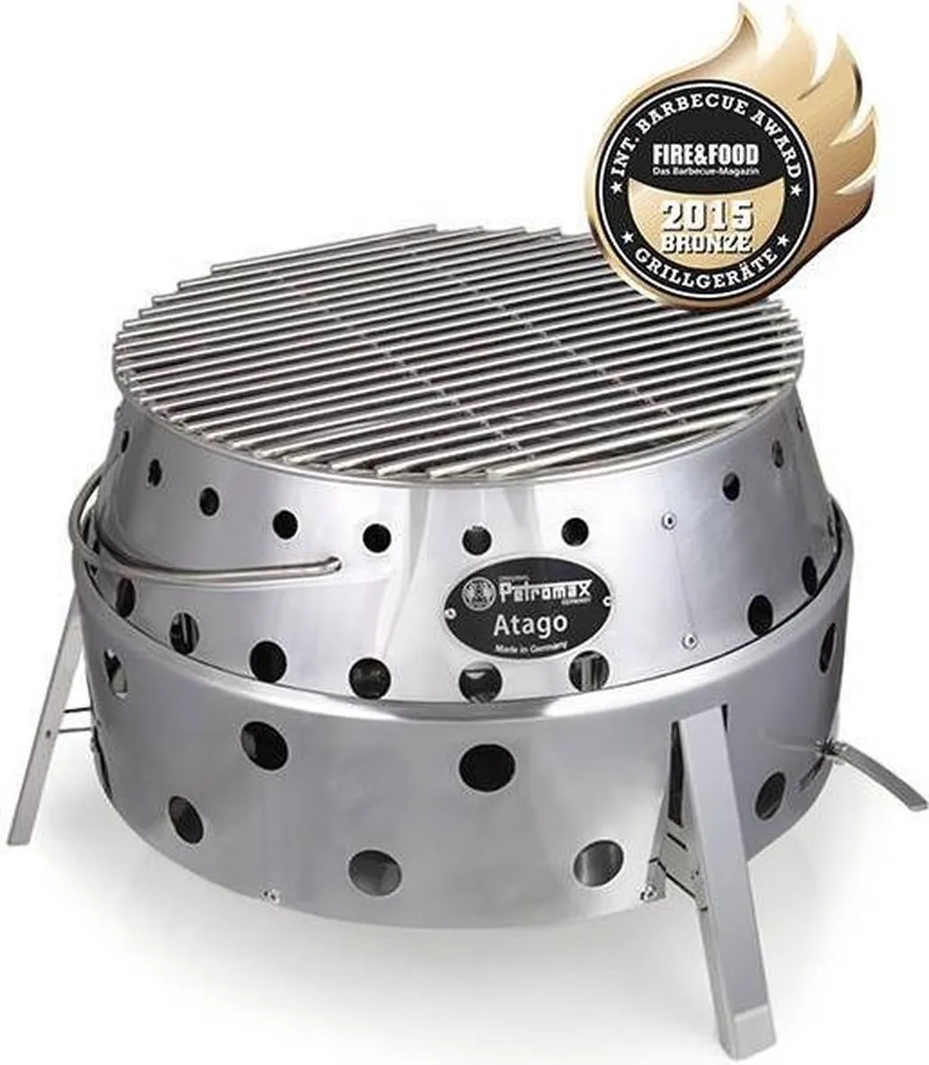 Petromax Atago Grillrooster - 1 Branders - Zwart