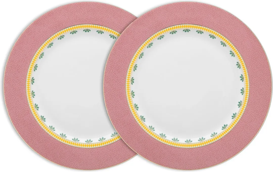 Pip Studio La Majorelle Dinerborden Roze