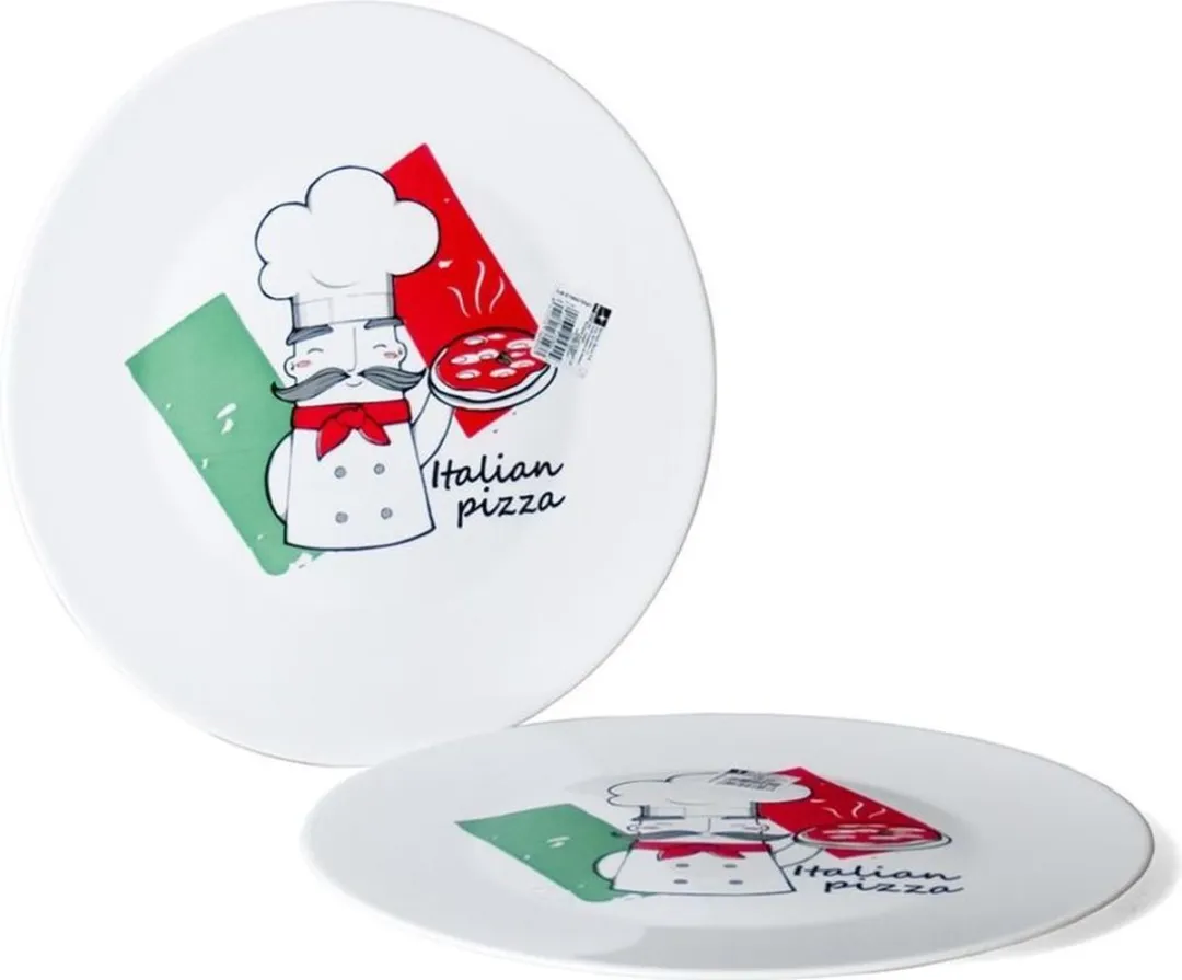 Bormioli Rocco Ronda Pizzabord 33cm - Wit