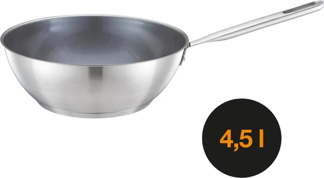 Fiskars All Steel Wok 28cm - RVS