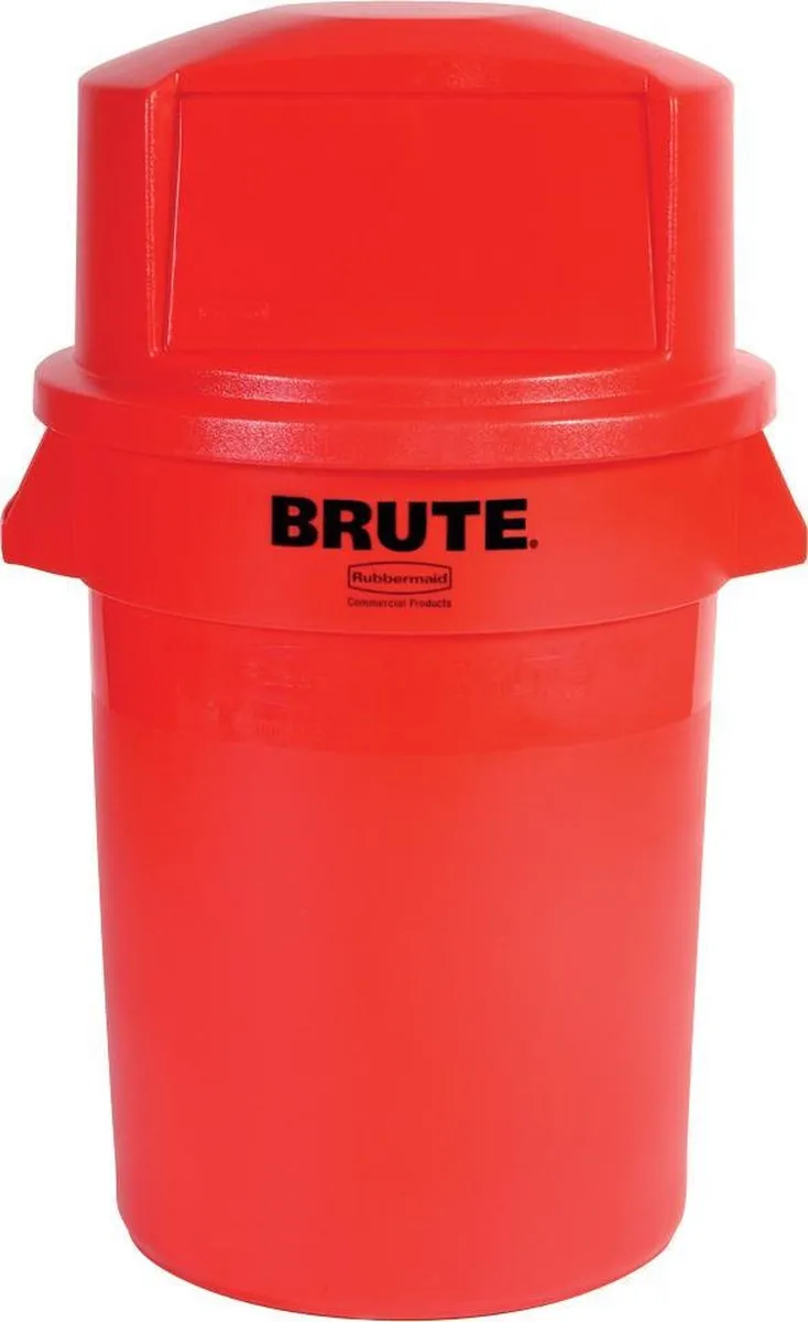 Rubbermaid Brute VB 002632 Afvalbak 121L - Rood
