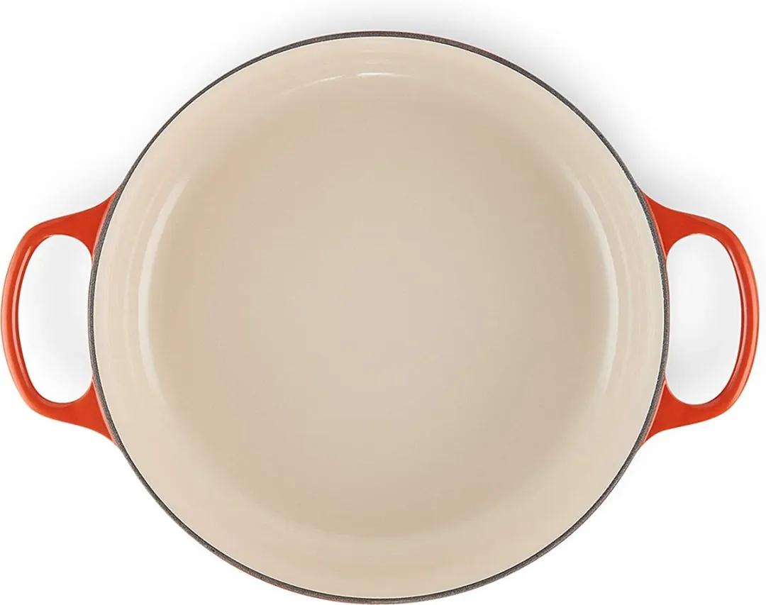 Le Creuset Lage Ronde Braadpan 30cm - 6.2L - Oranje Rood