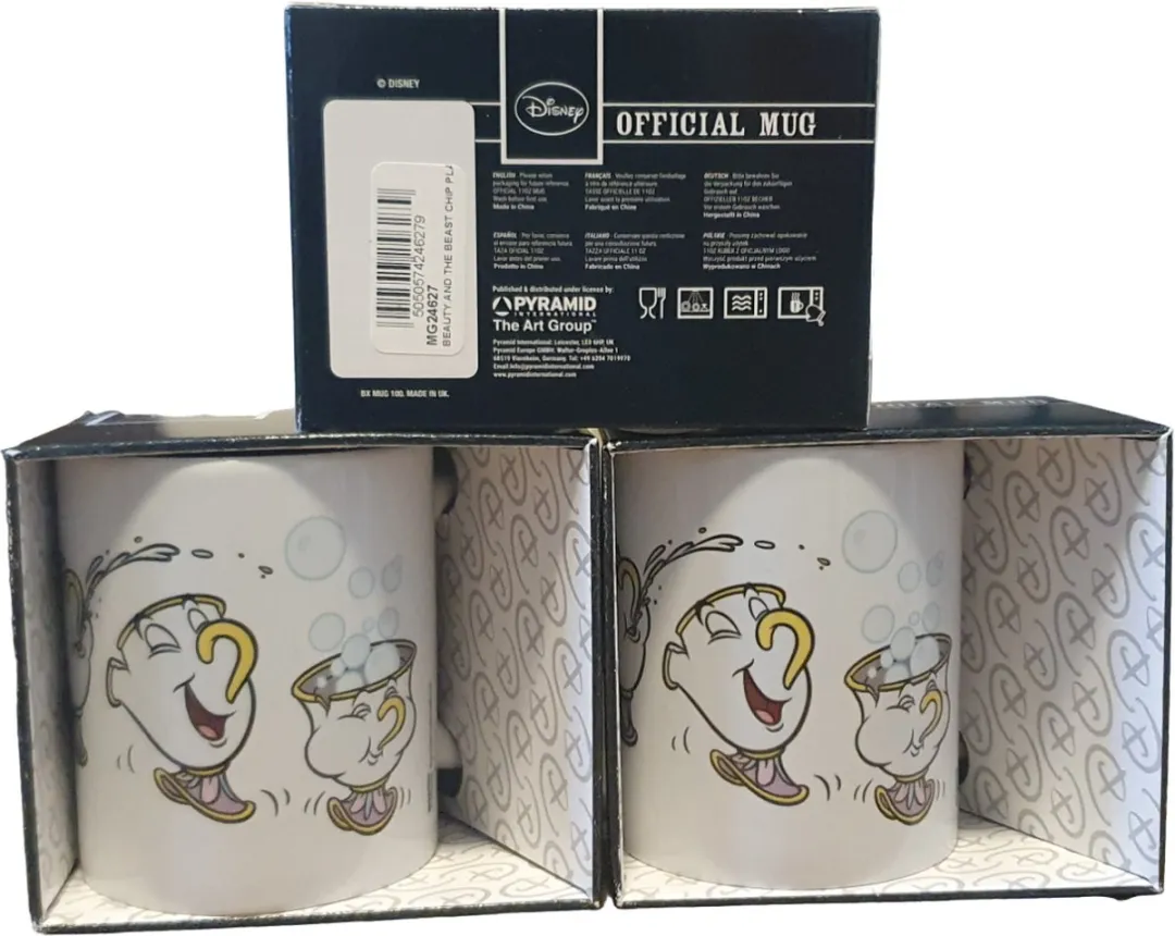 Disney Beauty and the Beast Chip Playtime Mug - 325ml - Multi