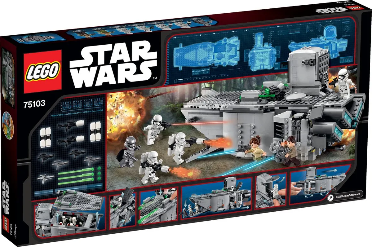 LEGO Star Wars First Order Transporter 75103 - 792 Stukken