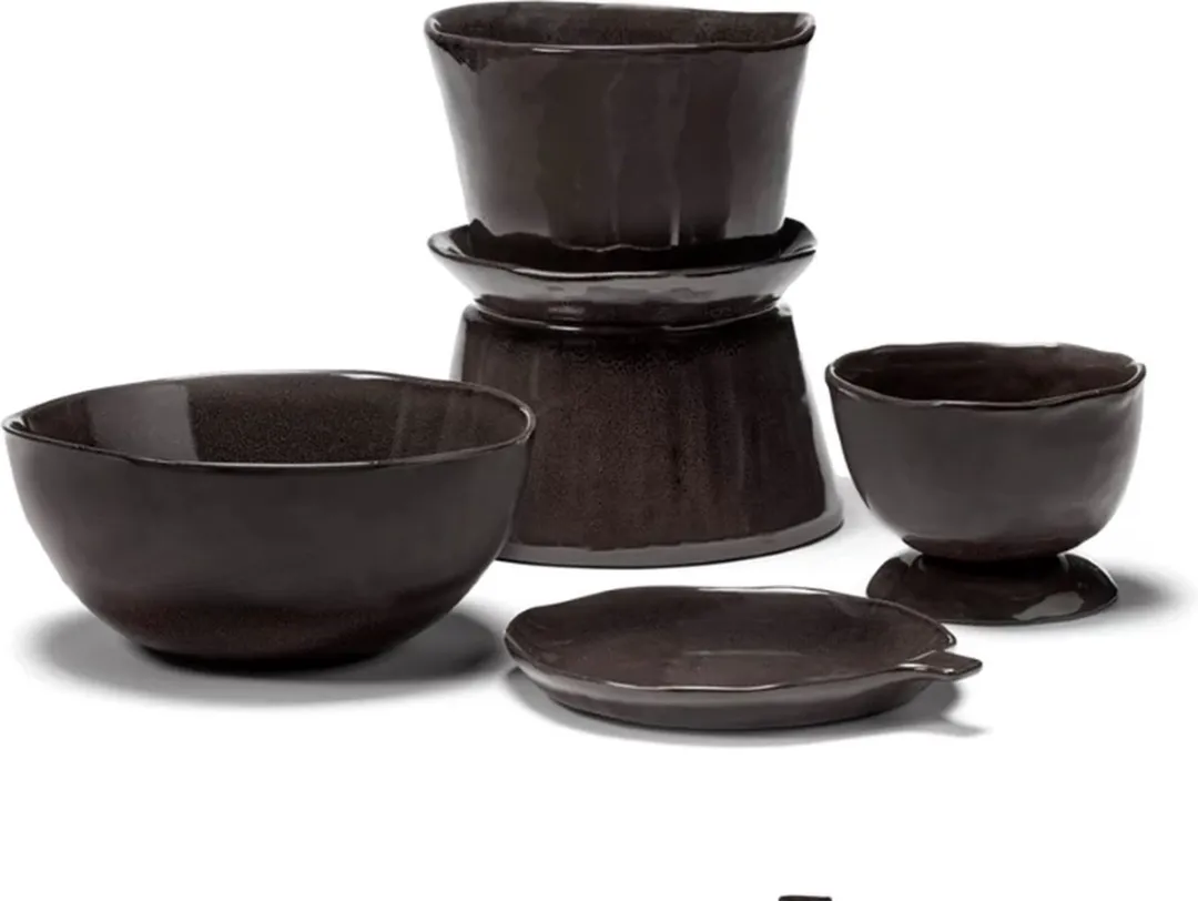 Serax Marie Michielssen La Mère Hoge Bowl Ø21cm - Ebony