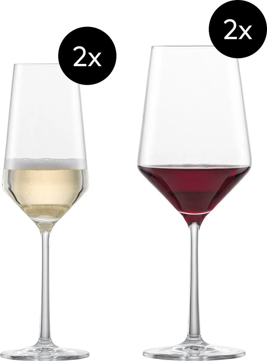 Zwiesel Glas Pure 4-delige Date Night Set 124012