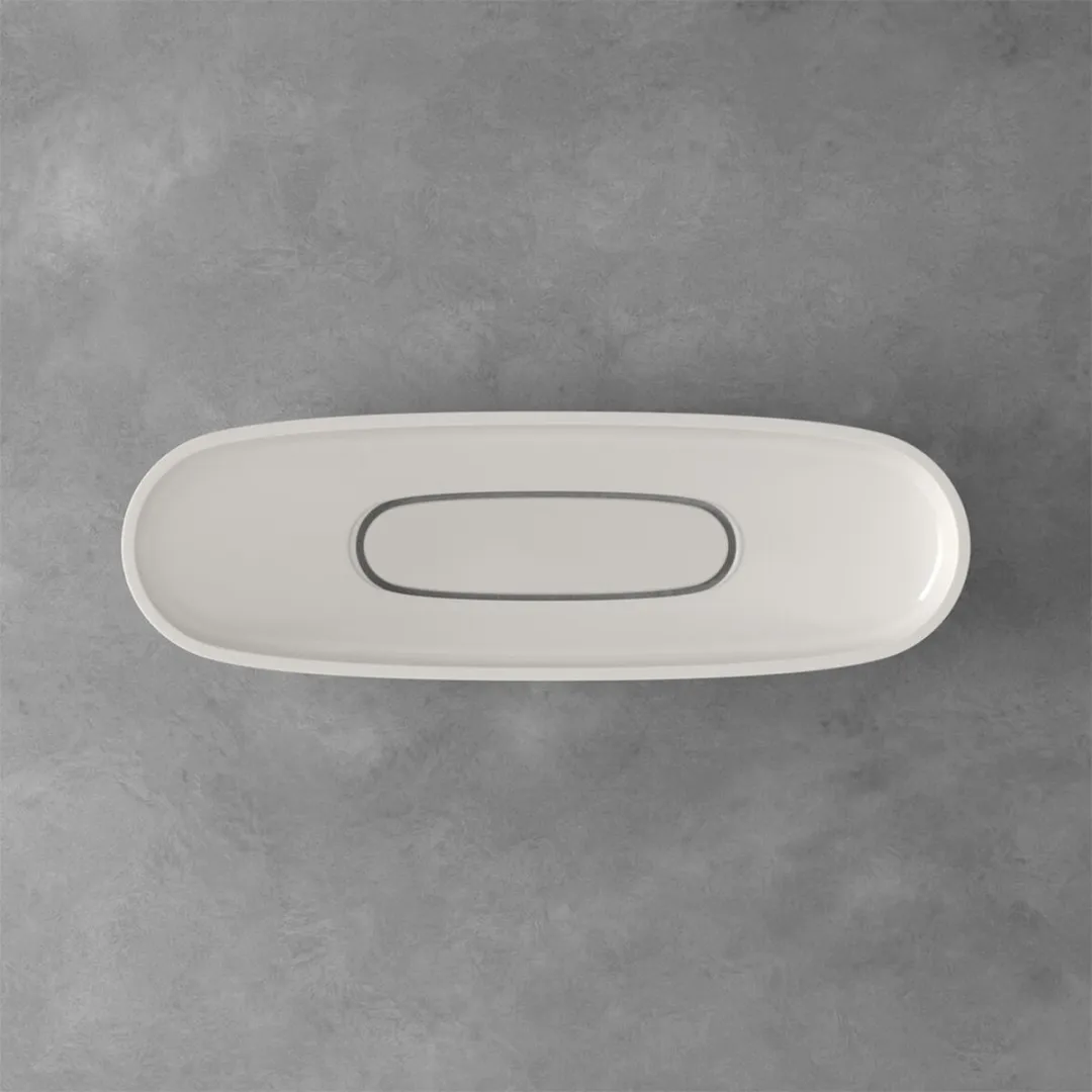 Villeroy & Boch Artesano Original Baguetteschaal 44x14cm - Wit