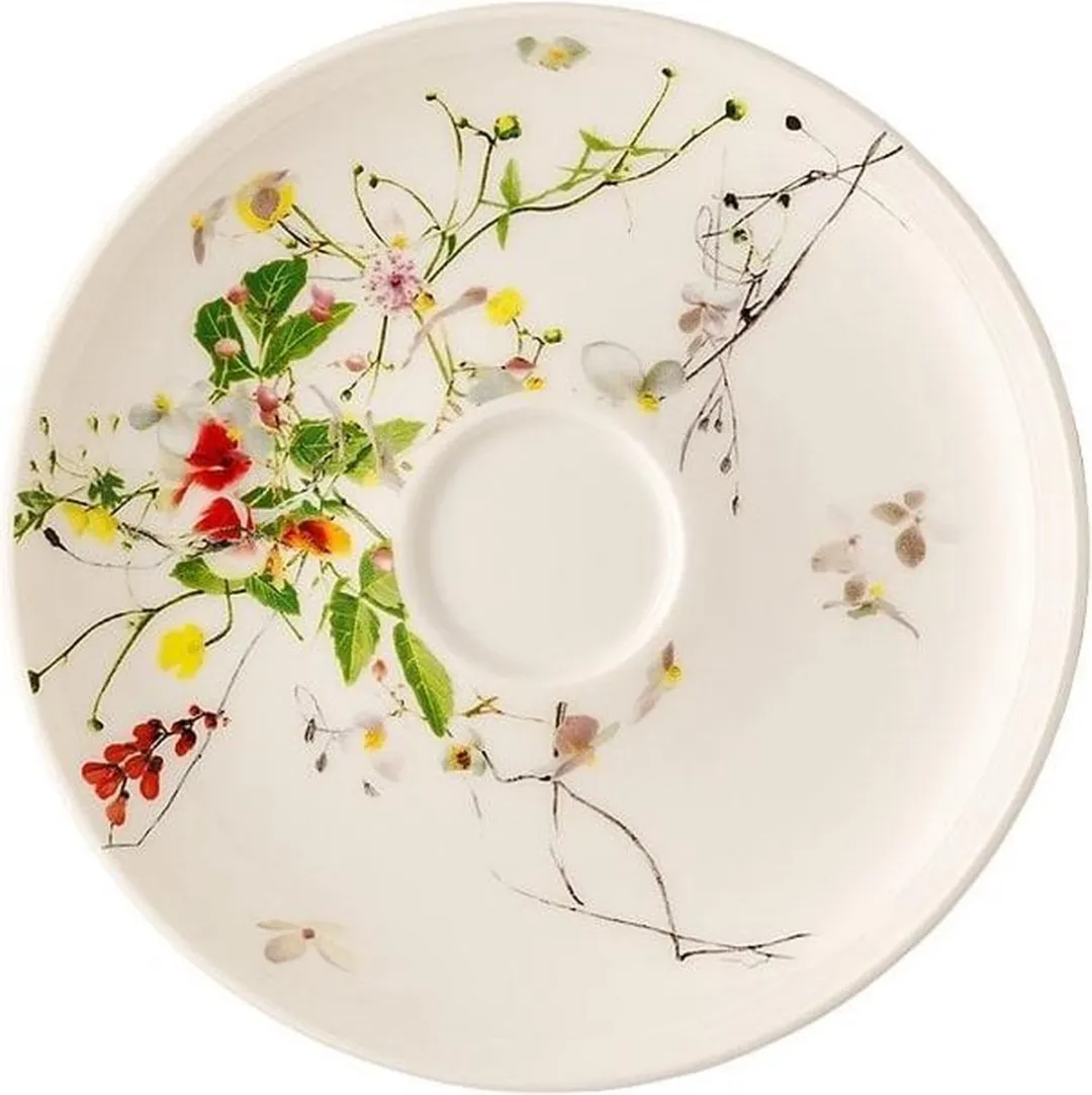 Rosenthal Brillance Fleurs Sauvages Koffiekopje 200ml - Wit