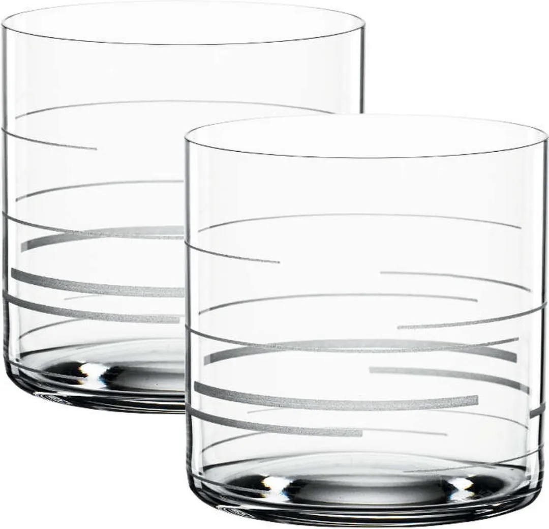 Spiegelau Signature Drinks Lines Glas 330ml - 2-delig