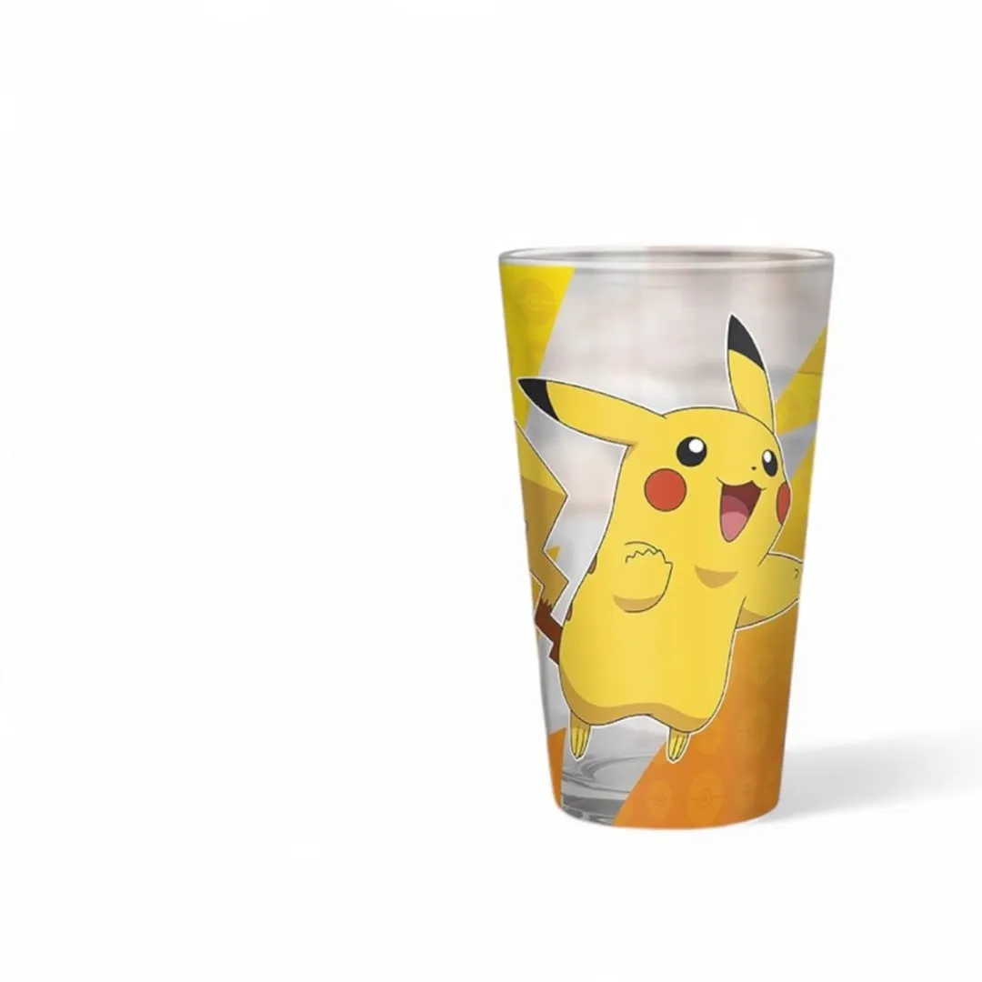 Pokémon Pikachu Drinkglas - Transparant