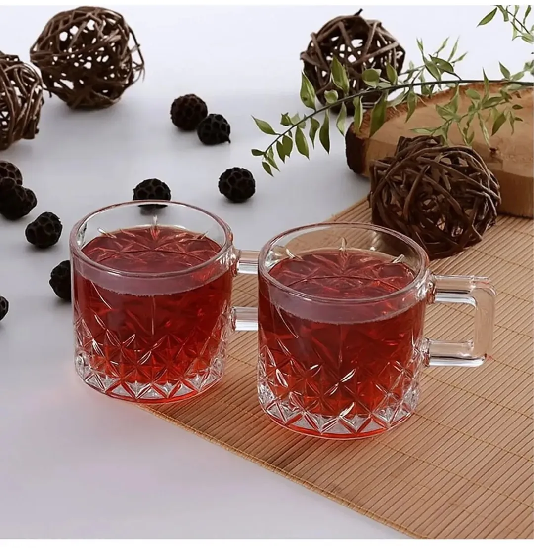 Pasabahce Timeless Koffie-Theeglazen 195ml - 2 Stuks