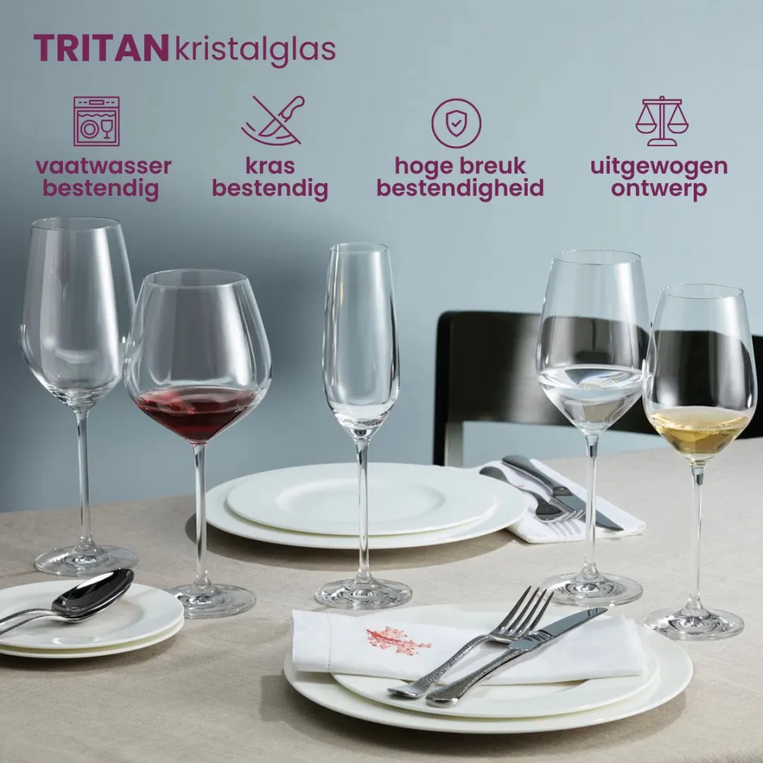 Schott Zwiesel Fortissimo 18-delige Wijnglazen Set - 0.40l
