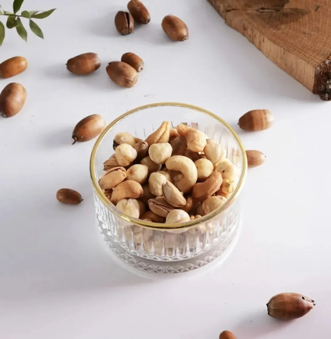 Pasabahce Elysia Snackkomset 4 Stuks - 235cc - Ø9cm - Gouden rand