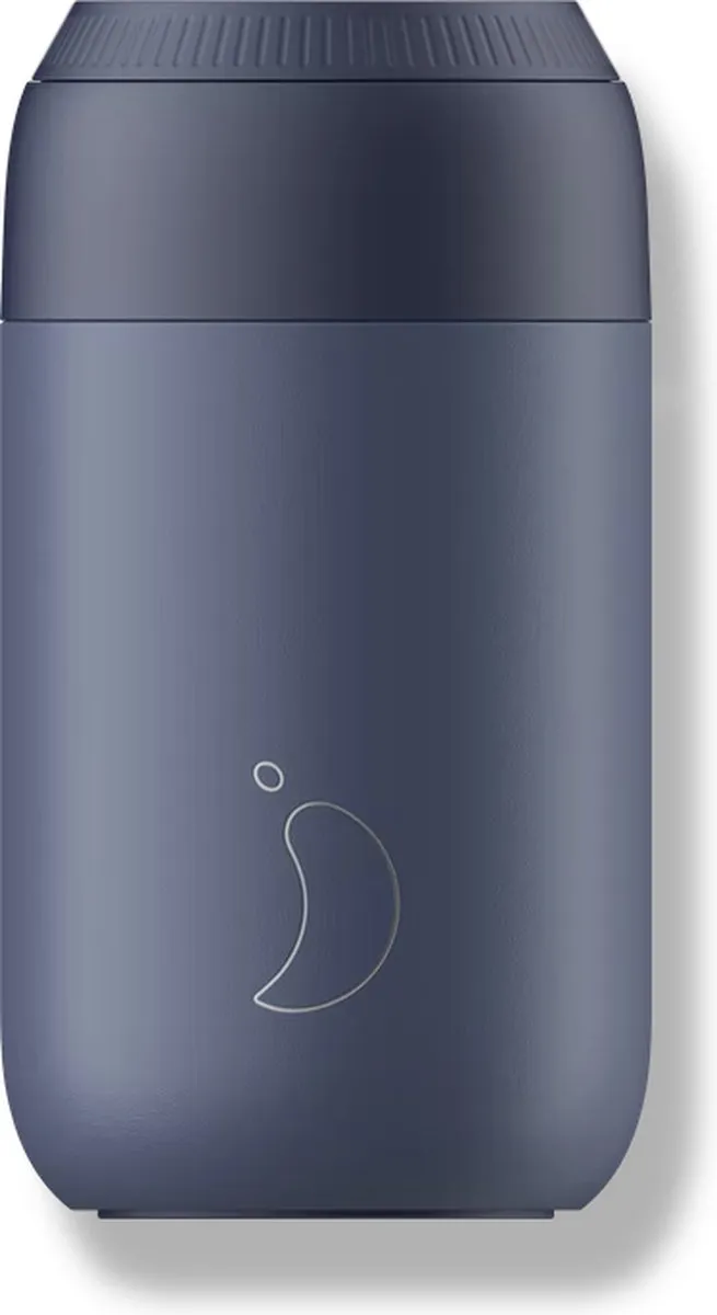 Chillys Series 2 Coffee Cup 340ml - Whale Blue - afbeelding 6 van 6