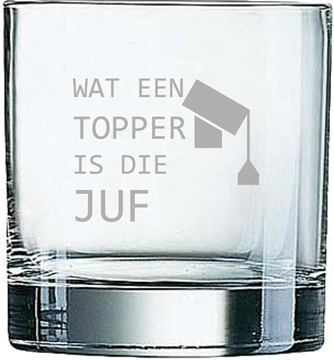 Arcoroc Juf Gegraveerd Whiskeyglas 38cl
