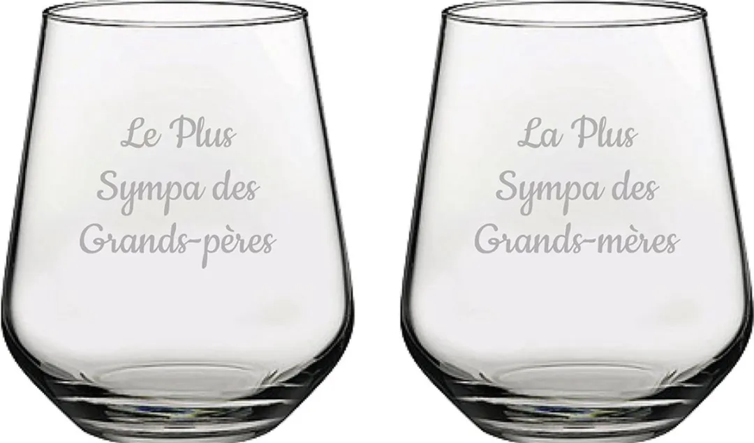 Pasabahce Drinkglas Le Plus Sympa des Grands-Pères & Grands-mères