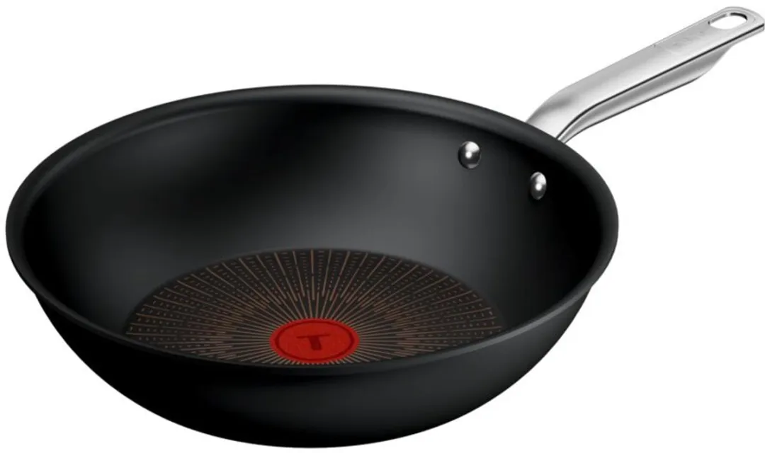 Tefal Experience Wokpan 28cm - Anti-aanbaklaag - Zwart