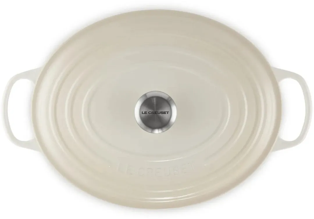 Le Creuset Signature Stoofpan 33cm - 7,5L Meringue