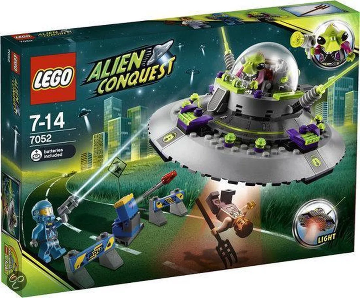 LEGO Alien Conquest UFO Ontvoering 7052