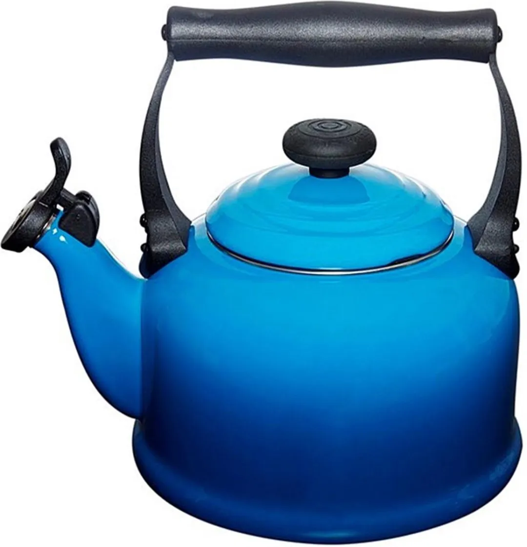 Le Creuset Tradition Fluitketel 2,1L - Marseilleblauw