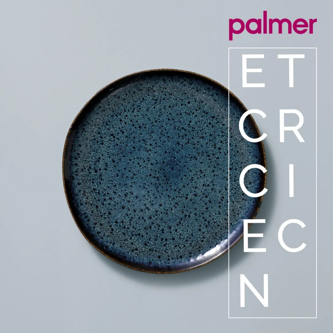 Palmer Eccentric Serviesset 24-delig Blauw - 6 Personen