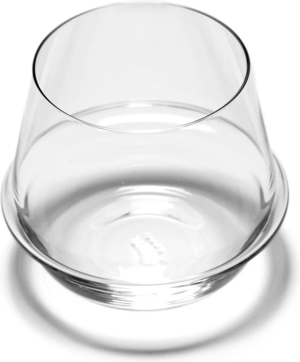 Serax Glas S Dune Kelly Wearstler - Set van 4 - Ø8.5cm - Transparant