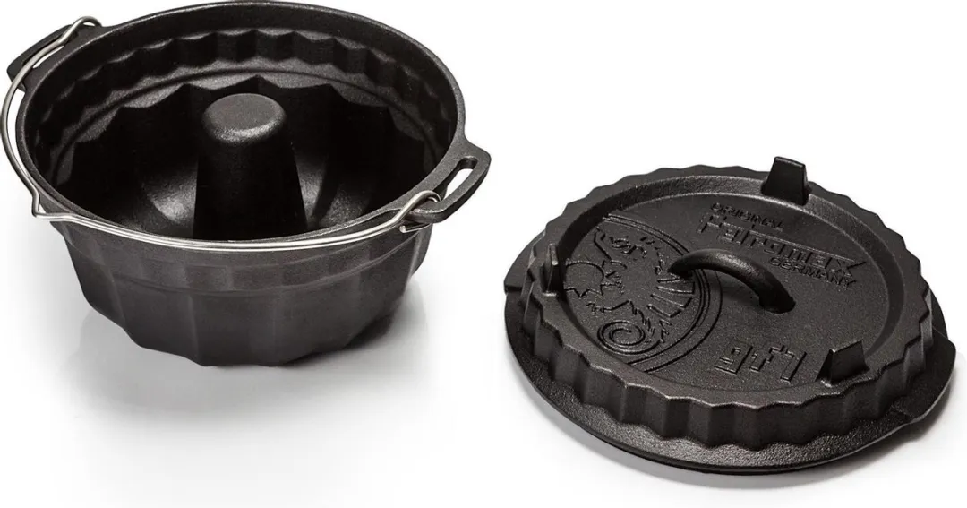 Petromax Gietijzeren Cakepan 3L - Ø23cm - Zwart