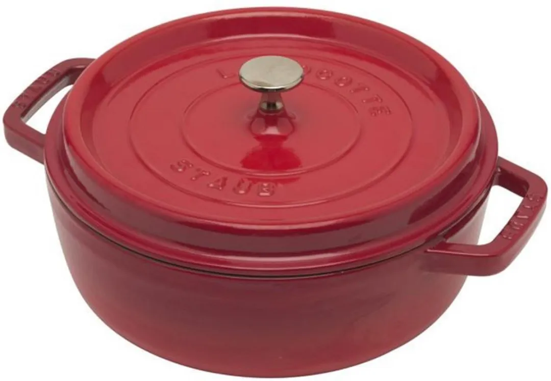 Staub Braadpan Gietijzer Rood Ø26cm