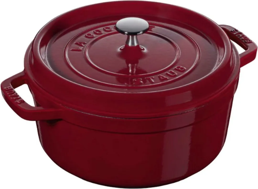 Staub Braadpan Gietijzer Rood Ø26cm