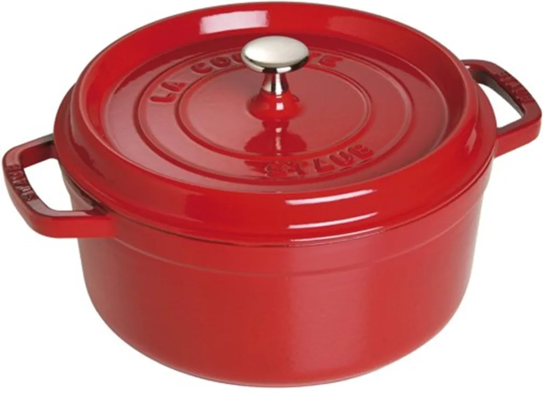 Staub Braadpan Gietijzer Rood Ø26cm - afbeelding 6 van 6