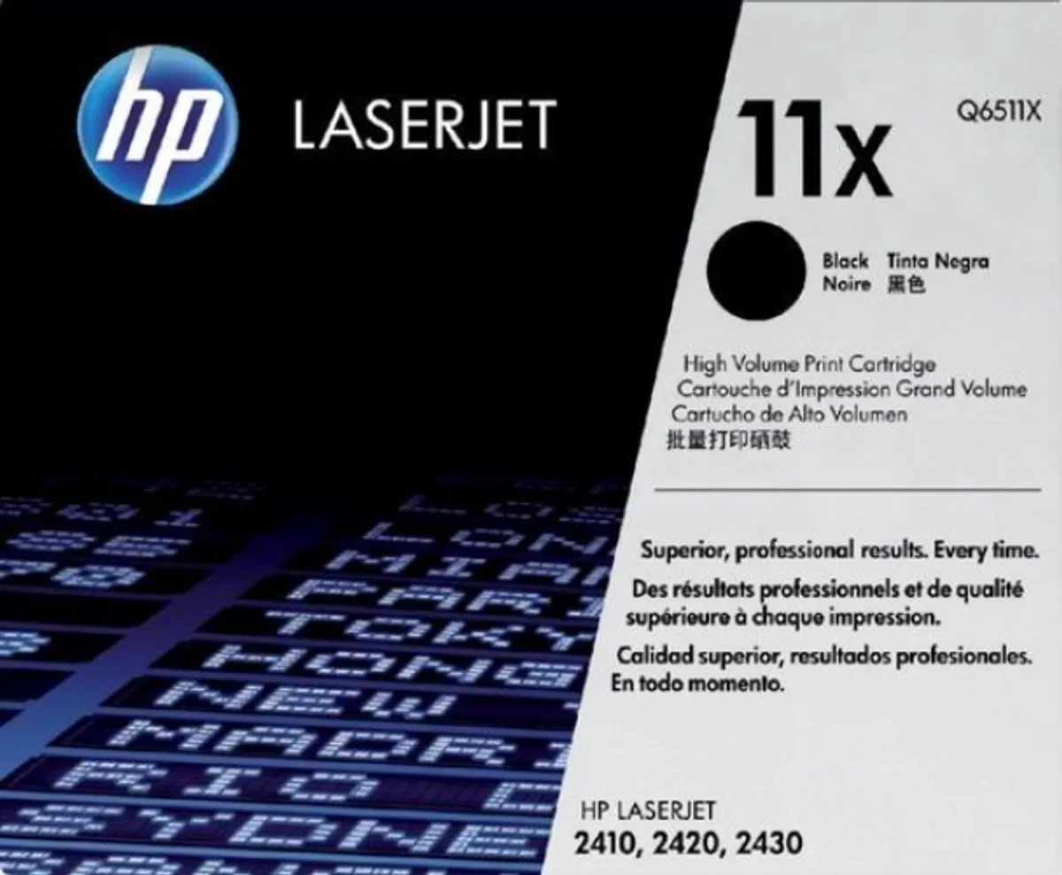 HP 11X Q6511X Tonercartridge - Zwart