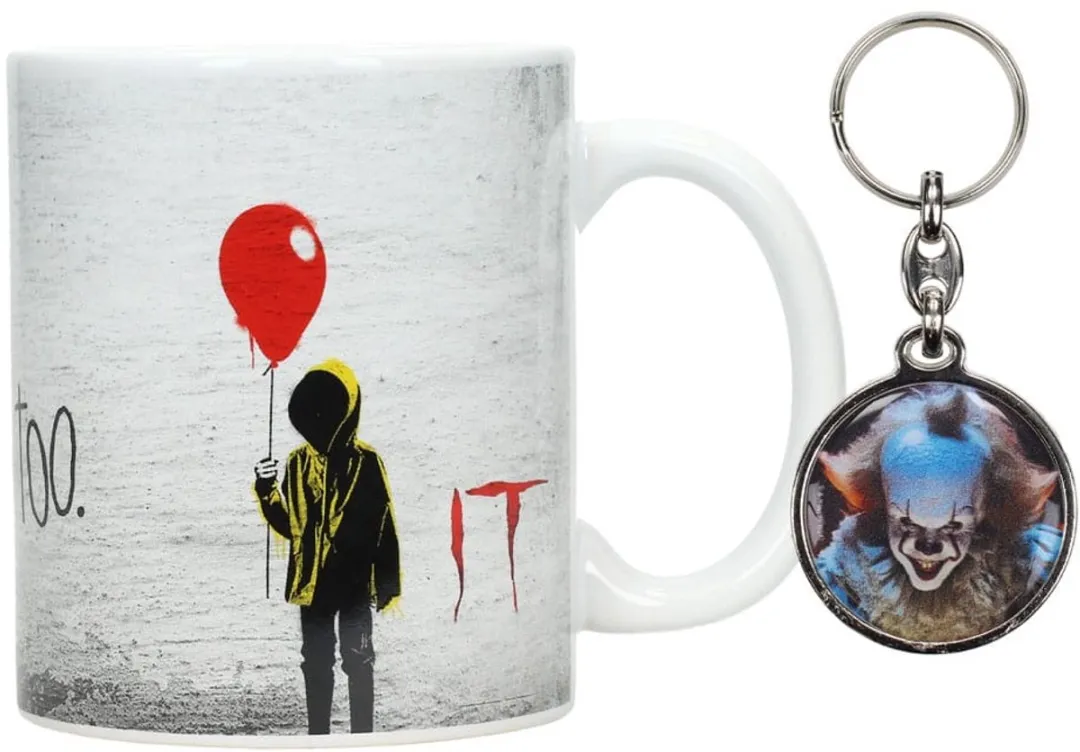 SD Toys It Gift Set Mok / Beker & Keyring You'll float too Cups & Mok / Bekers