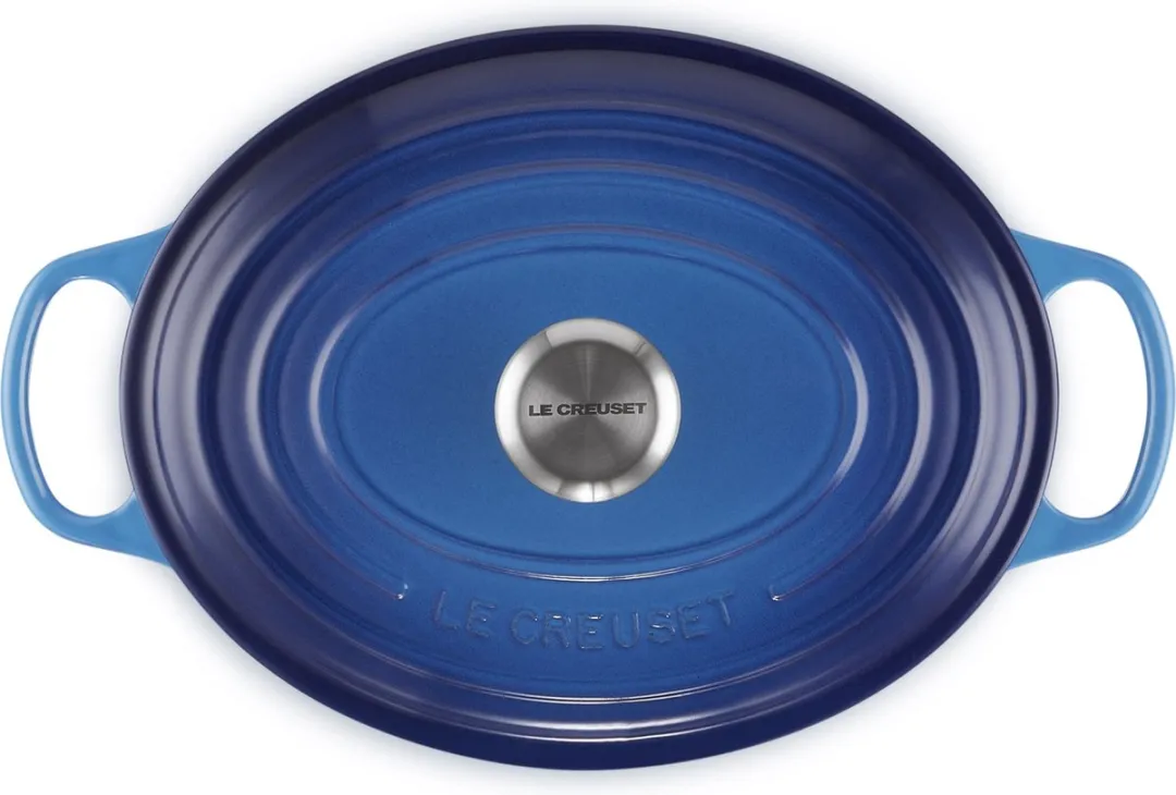 Le Creuset Braadpan Signature Ovaal Azure - Ø29cm - 4,7L