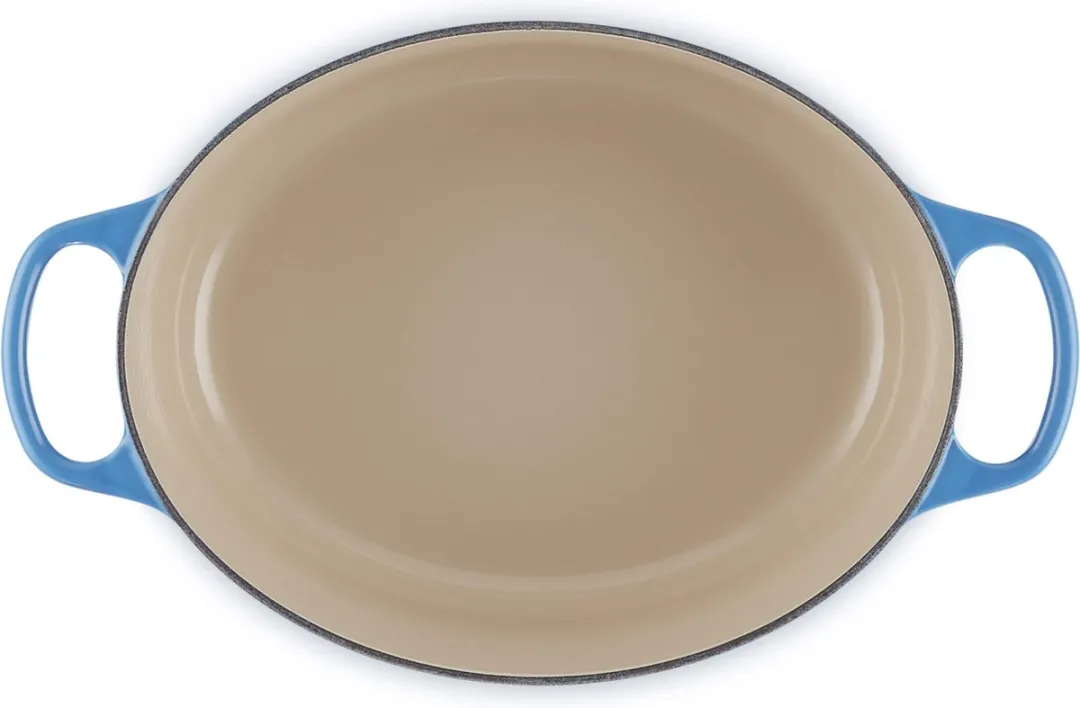 Le Creuset Braadpan Signature Ovaal Azure - Ø29cm - 4,7L