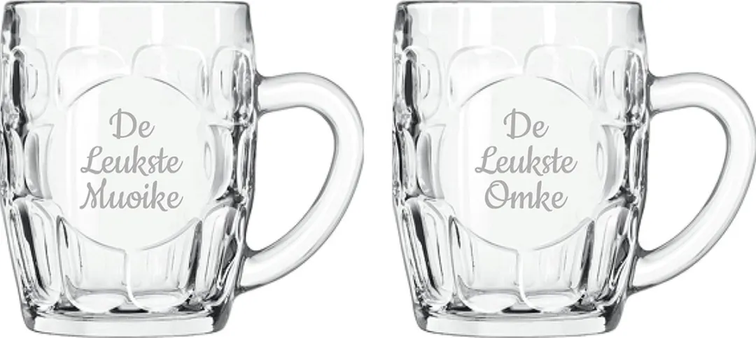 Libbey Bierpul 55cl Gegraveerd