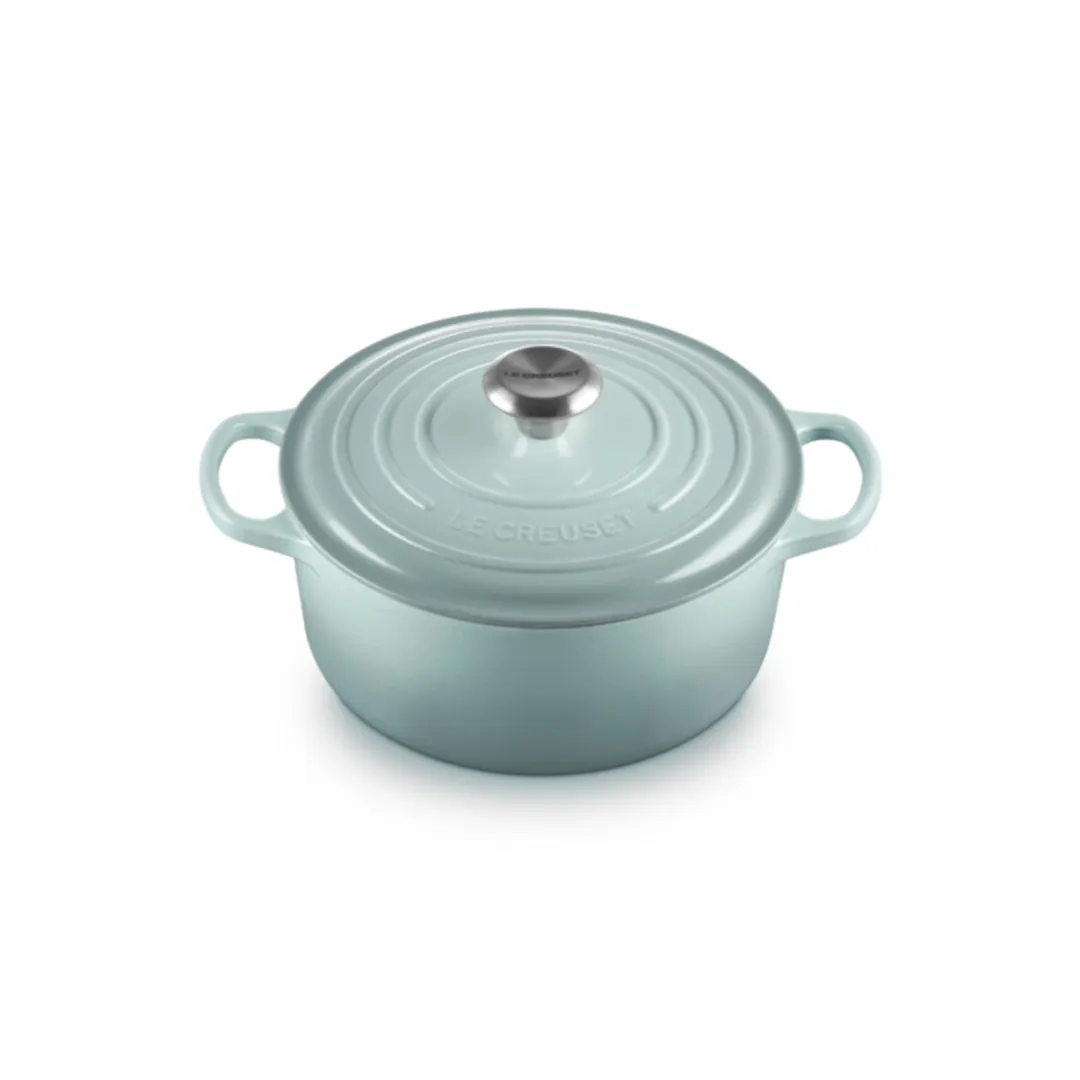 Le Creuset Signature Braadpan 24cm - Zeeblauw