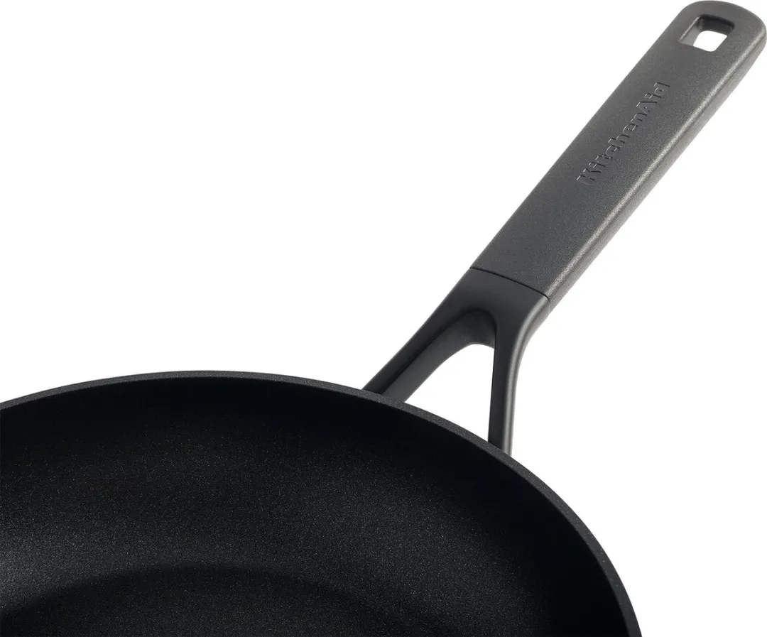 KitchenAid Classic Aluminium Koekenpannen Set 3-delig - Zwart