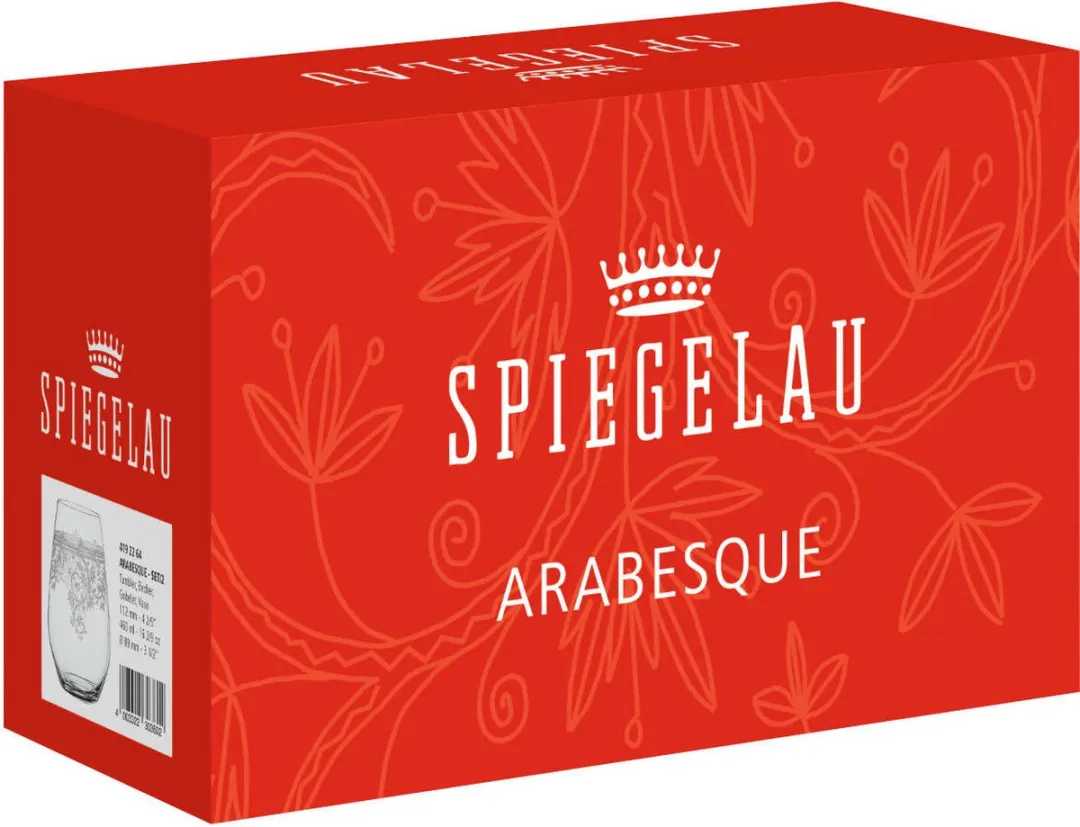 Spiegelau Arabesque Drinkbeker Set 2 Stuks - 460ml - 4192264