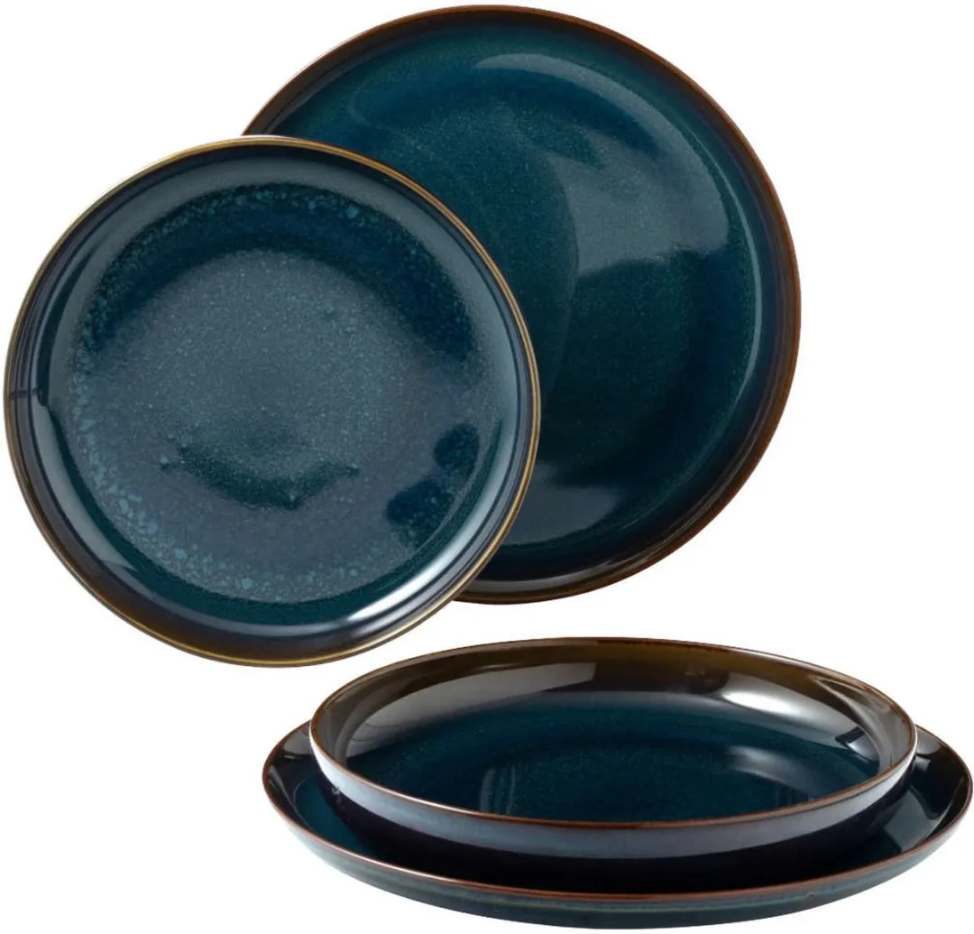 Villeroy & Boch Crafted Bordenset Denim Blauw