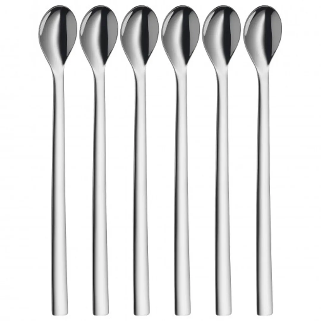 WMF Nuova Longdrinklepels 6-delig 22cm RVS