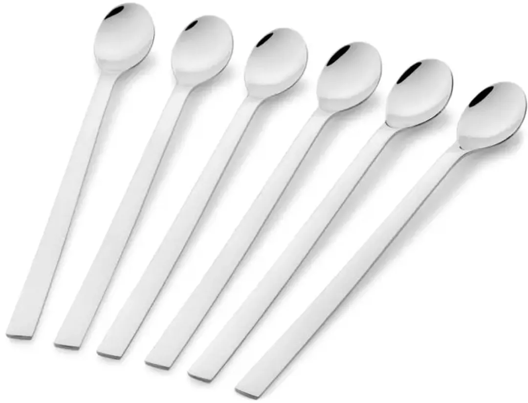 WMF Nuova Longdrinklepels 6-delig 22cm RVS
