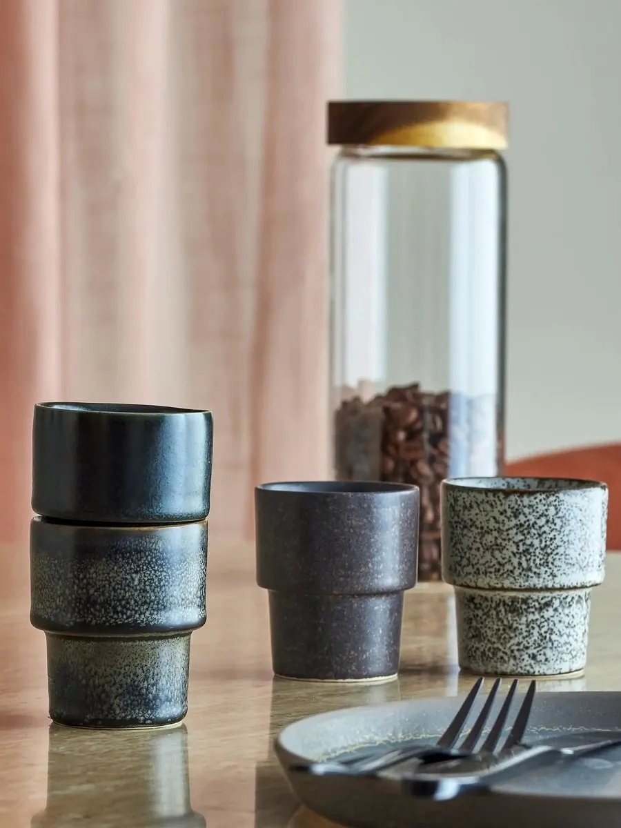 Bloomingville Ewan Espressokopjes - 4 Stuks