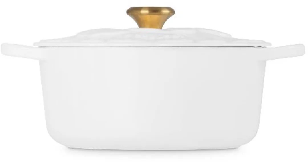 Le Creuset Braadpan Signature 26 Cm Bloesem Wit