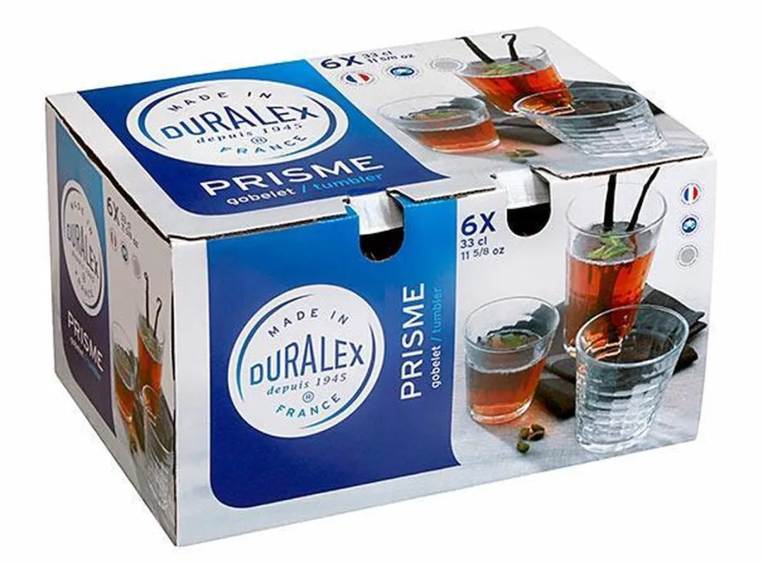 Duralex Prisme Longdrinkglazen 33cl - 6 Stuks - afbeelding 6 van 6