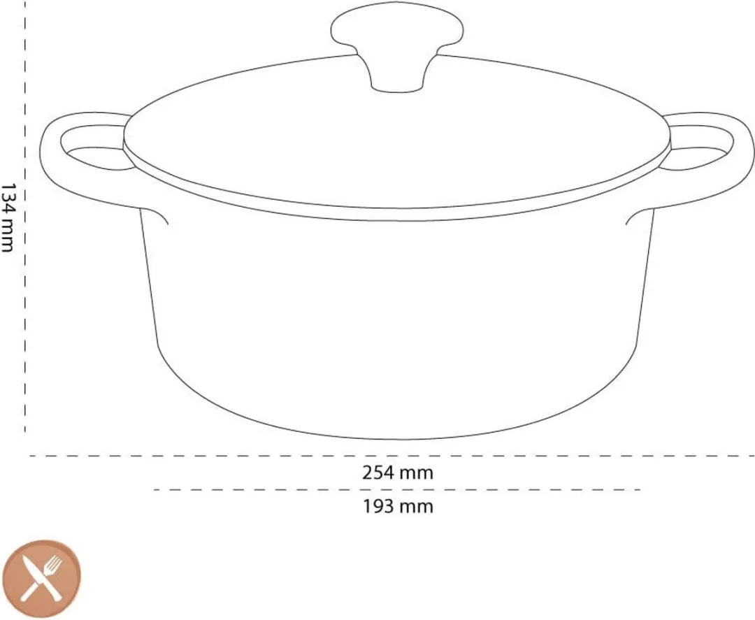 Le Creuset Signature Braadpan 18cm - Kersenrood - afbeelding 6 van 6
